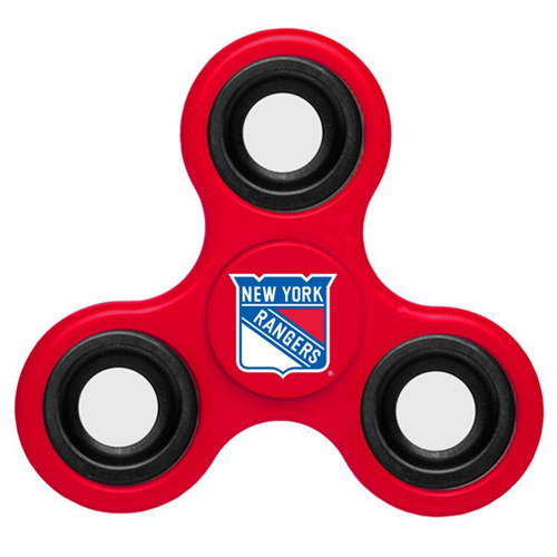 NHL New York Rangers 3 Way Fidget Spinner A95 - Red